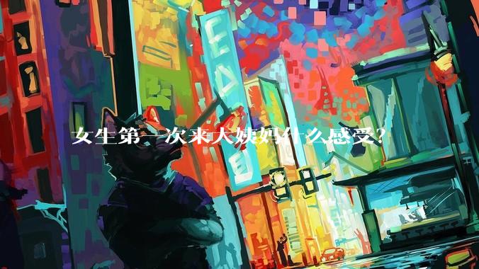 女生第一次来大姨妈什么感受？