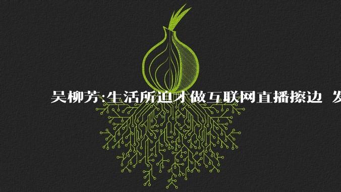 吴柳芳:生活所迫才做互联网直播擦边 发展到这一步始料未及_家庭_体操_公司