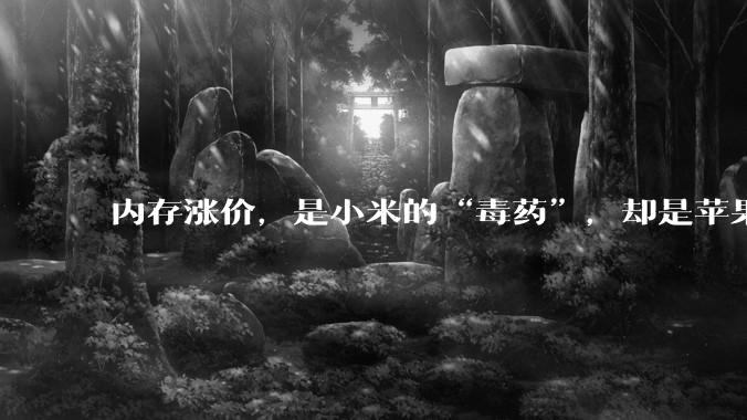 内存涨价，是小米的“毒药”，却是苹果的“蜜糖”？_影响_手机_毛利润