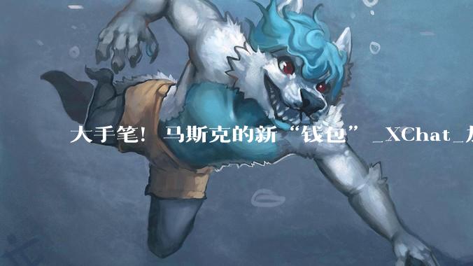 大手笔！马斯克的新“钱包”_XChat_加密_用户
