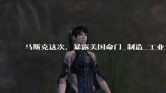 马斯克这次，暴露美国命门_制造_工业_芯片