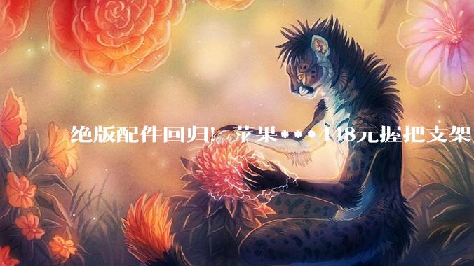 绝版配件回归！苹果***448元握把支架重新上架：首发售罄的iPhone配件又来了_Hikawa_设计_产品