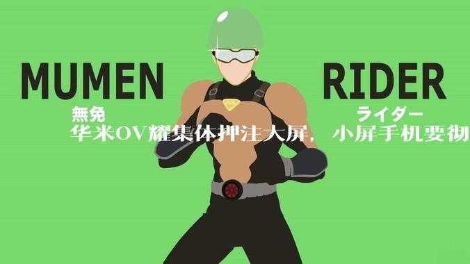华米OV耀集体押注大屏，小屏手机要彻底凉了？_屏幕_vivo_直板机