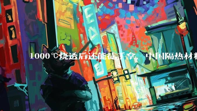 1000℃烧透后还能徒手拿，中国隔热材料跻身世界第一梯队_回收_火箭_热量