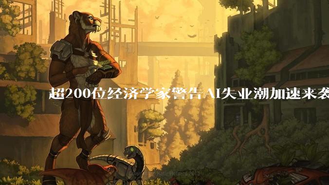 超200位经济学家警告AI失业潮加速来袭 包括16位诺奖得主_人工智能_公开信_Act