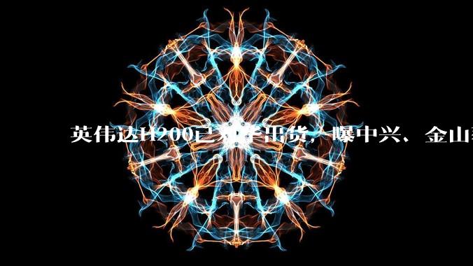 英伟达H200已对华出货，曝中兴、金山获批_芯片_路透社_清单