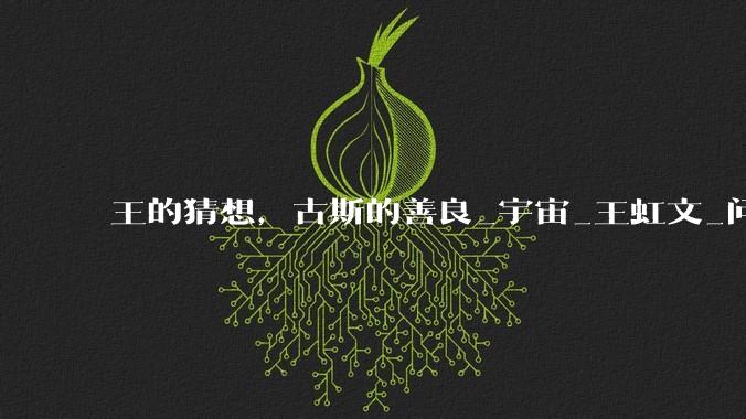王的猜想，古斯的善良_宇宙_王虹文_问题
