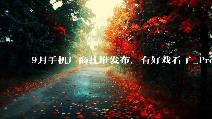 9月手机厂商扎堆发布，有好戏看了_Pro_iPhone_独占期