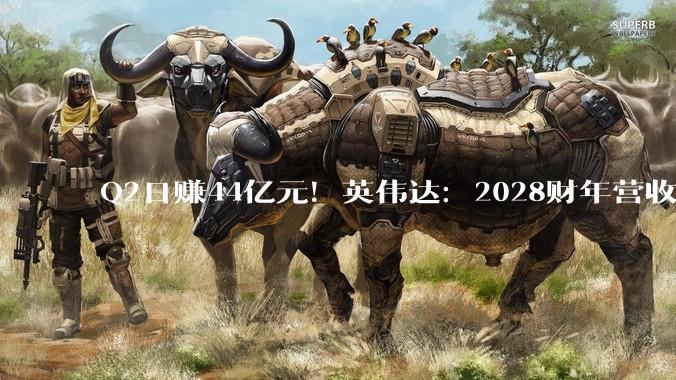 Q2日赚44亿元！英伟达：2028财年营收将再涨70%！_指引_预期_毛利率