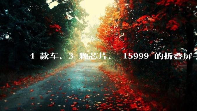 4 款车、3 颗芯片、 15999 的折叠屏手机，小米的「疯狂一夜」_Max_雷军_全系长