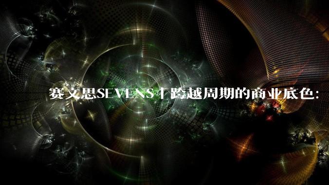 赛文思SEVENS丨跨越周期的商业底色：在全球化深水区，锚定「筑路者」的价值 - *